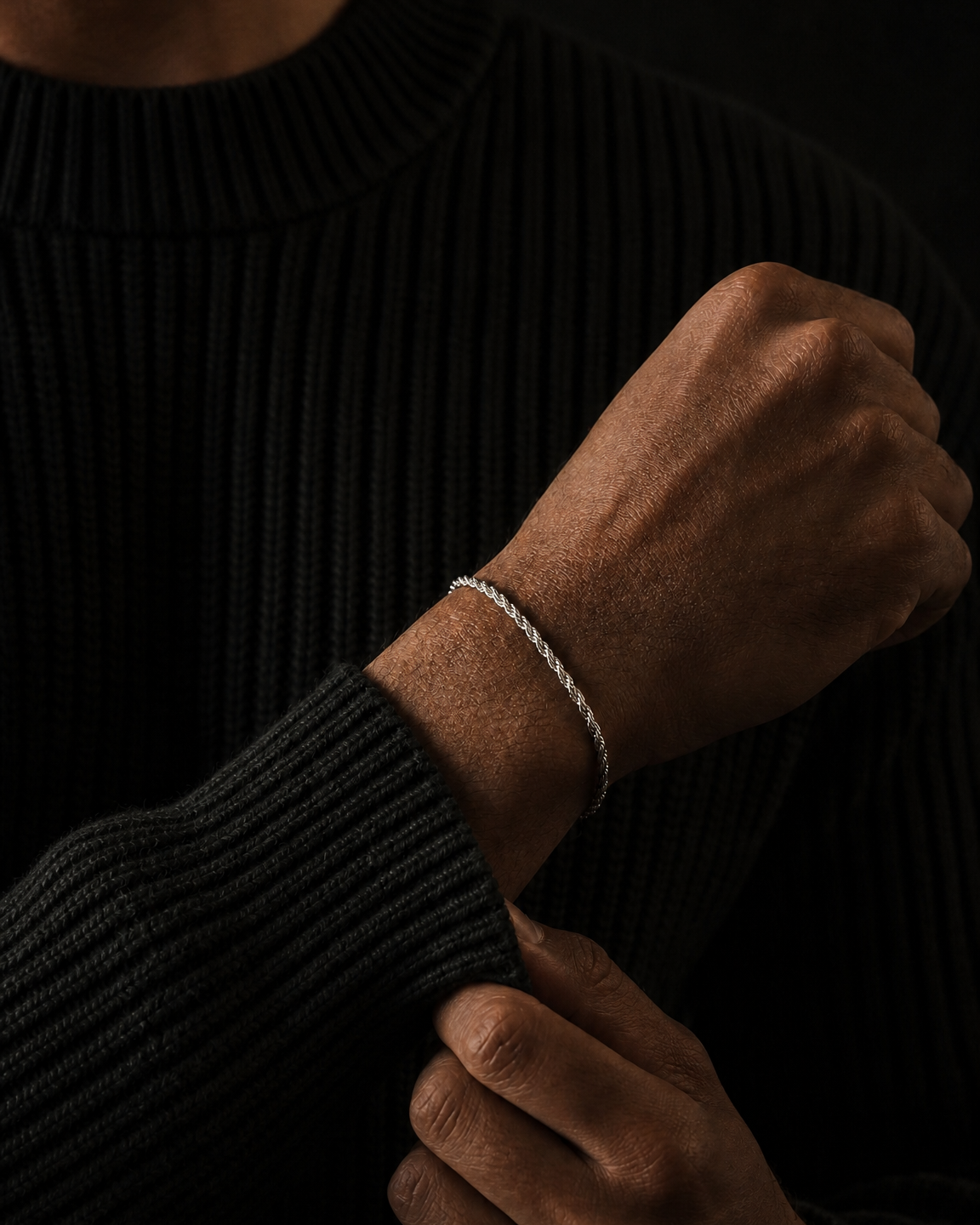 ROPE BRACELET | SILVER