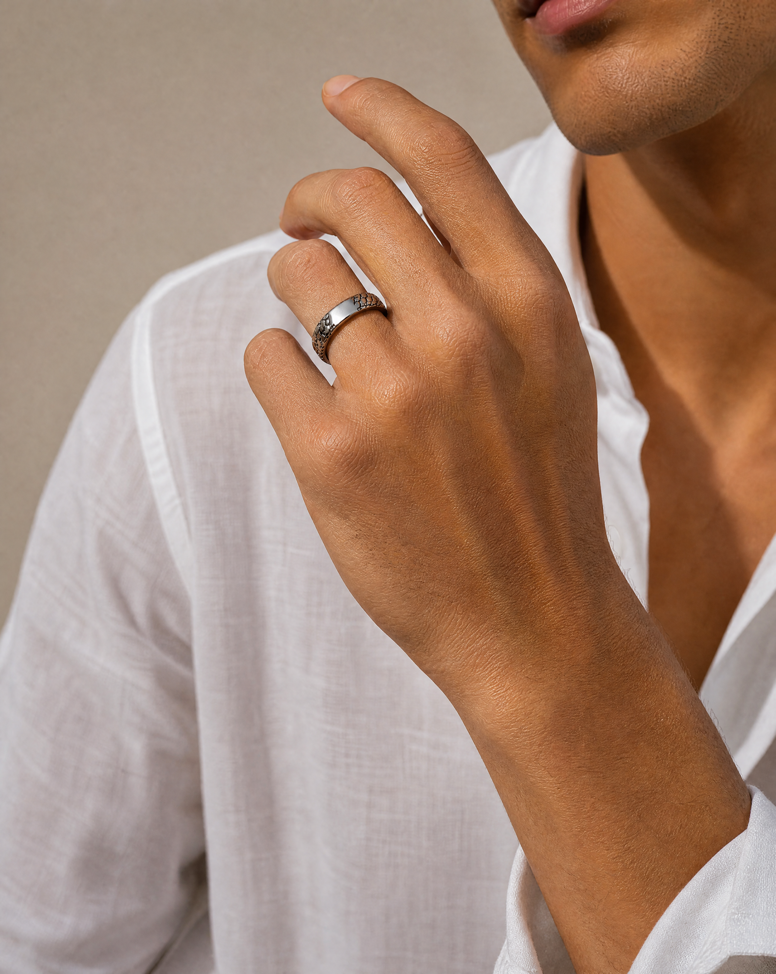 Minimalist Silver Ring