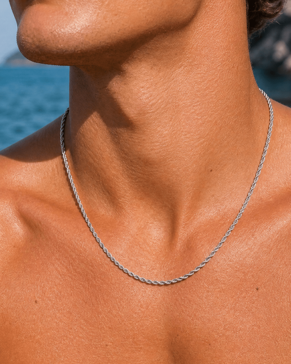 THE ROPE CHAIN | SILVER - Aeros The Brand - Necklace