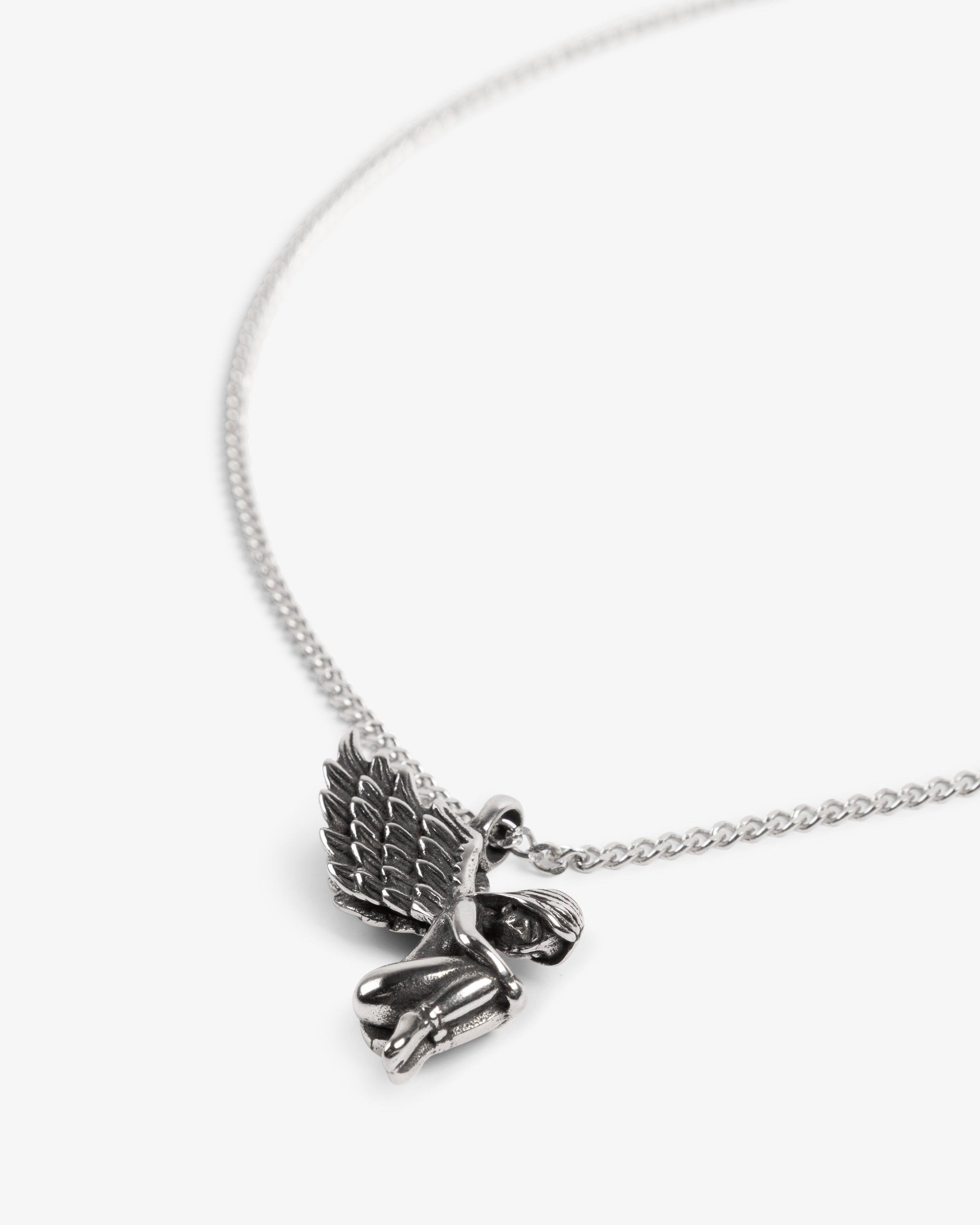 Silver Angel Necklace