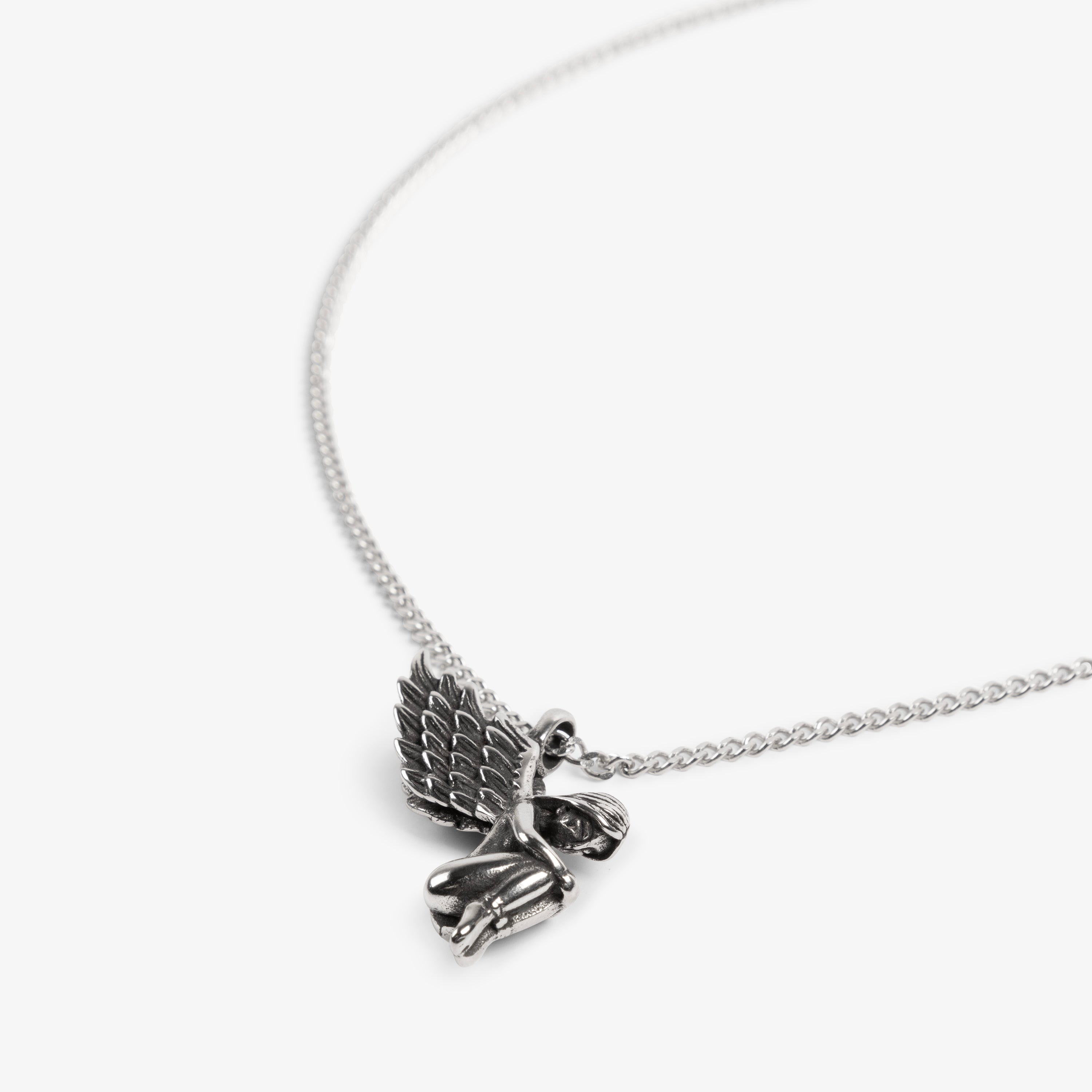 Silver Angel Necklace