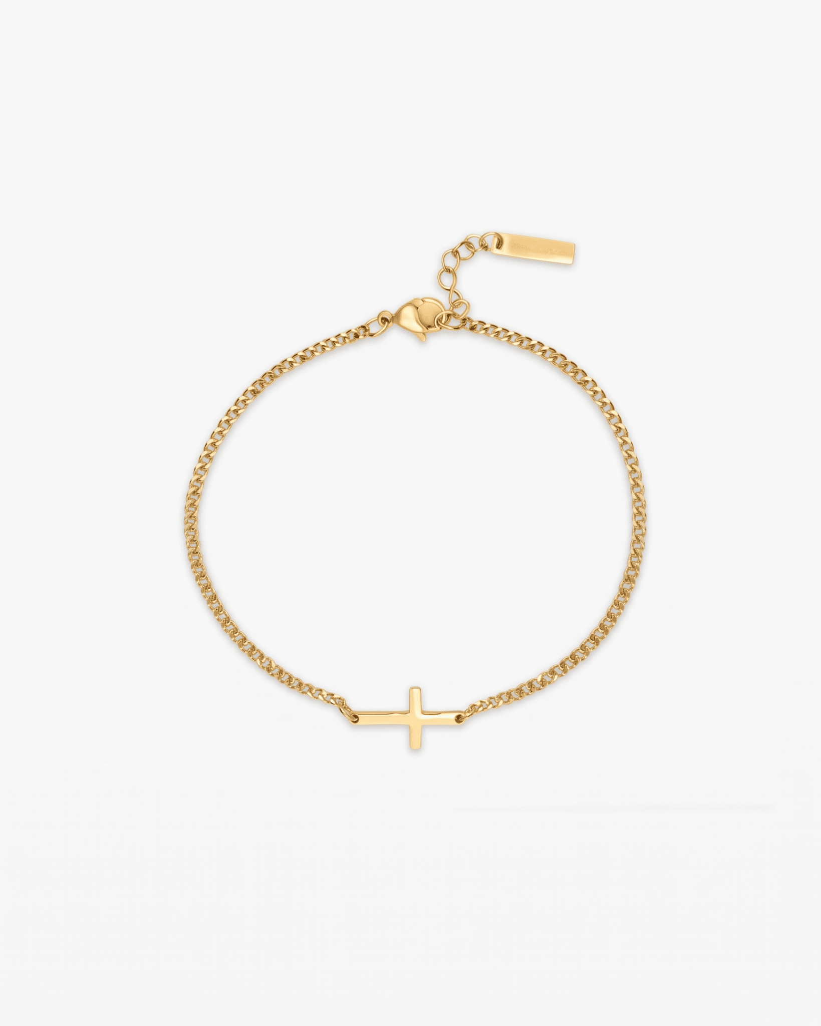 CROSS BRACELET | GOLD - Aeros The Brand - Bracelet