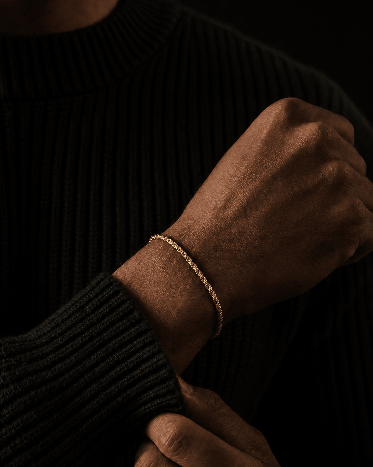 ROPE BRACELET | GOLD - Aeros The Brand - Bracelet
