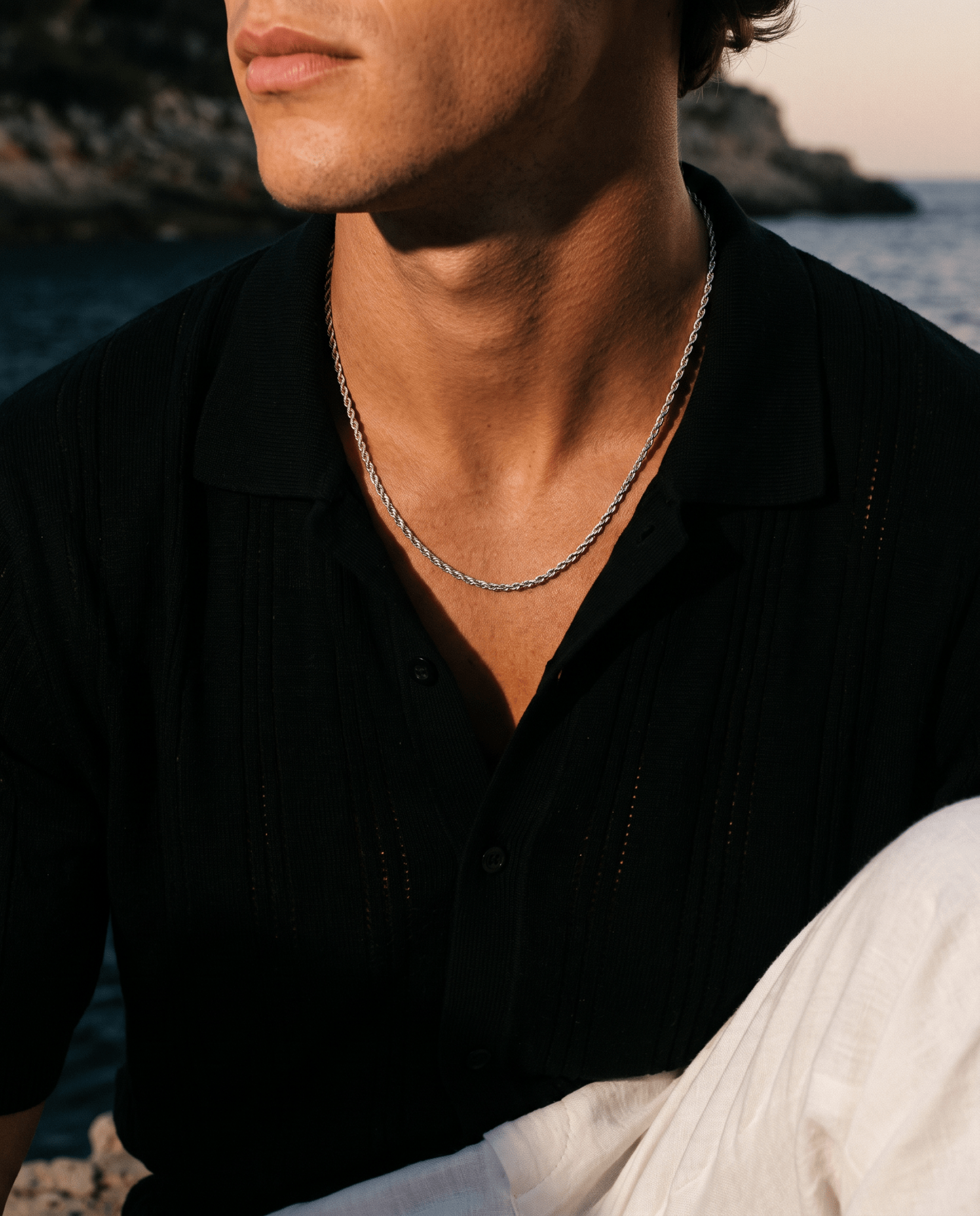 THE ROPE CHAIN | SILVER - Aeros The Brand - Necklace