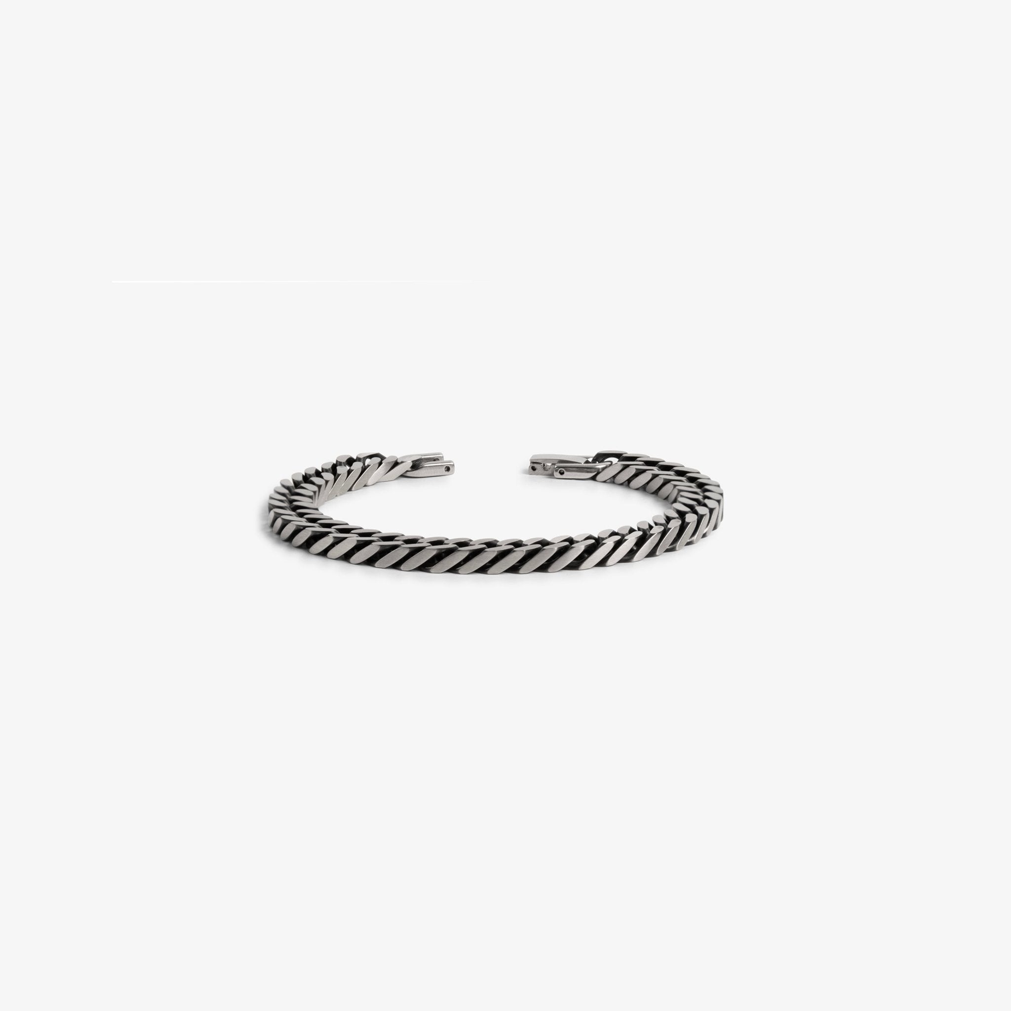 Chained Silver Bracelet - Aeros The Brand -